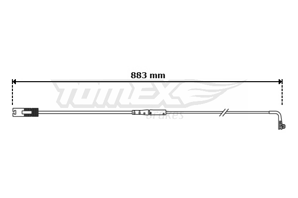FEBI BILSTEIN 36426 Slitekontakt bremsekloss